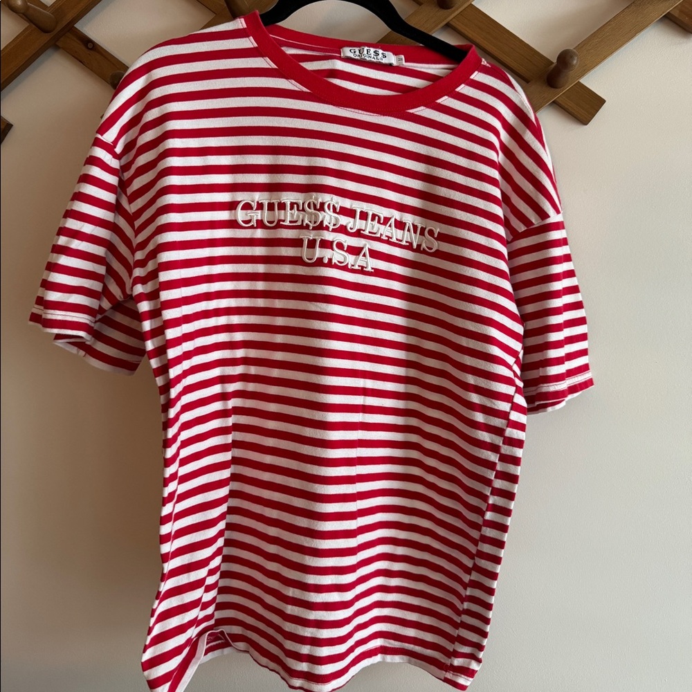 Guess x ASAP Rocky Striped Tee Size M A$AP Rocky